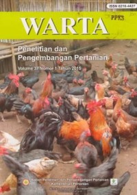 Warta Penelitian dan Pengembangan Pertanian Volume 37 Nomor 1 Tahun 2015