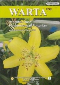 Warta Penelitian dan Pengembangan Pertanian Volume 36 Nomor 2 Tahun 2014