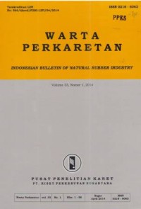 Warta Perkaretan Volume 33, Nomor 1, Tahun 2014