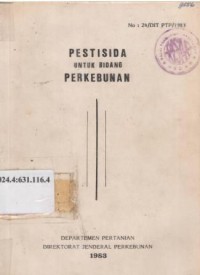 Pestisida untuk bidang perkebunan