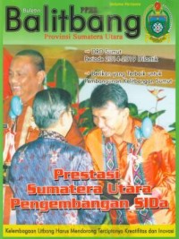 Buletin Balitbang Provinsi Sumut vol.1 Agustus 2015