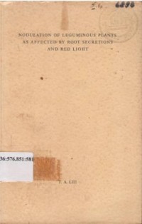 Nodulation of leguminous plants as affected by root secretions and red lig ht. (Met een semenvatting in het Nederlands)