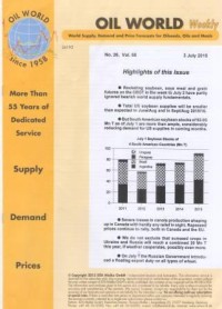 Oil World Weekly Vol. 58 No. 26  / 3 Juli 2015