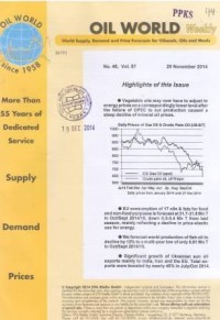 Oil World Weekly Vol. 57 No. 48 / 28 November 2014