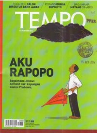 Tempo Edisi 4333 / 13 - 19 Oktober 2014