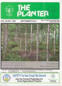 The Planter Vol. 88 No. 1038 September 2012