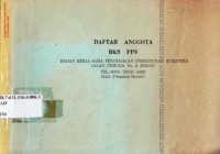 Laporan dan Progress Report 
Badan Kerja Sama Perusahaan Perkebunan Sumatera 1972-1973