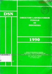 Direktori Laboratorium Penguji di Indonesia 1990