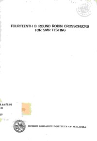 Fourteenth B round robin crosschecks for SMR testing