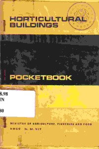 Horticultural Buildings Pocketbook