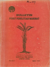 BULETIN PUSAT PENELITIAN MARIHAT NO. 2 VOL. 3 AGUSTUS 1983