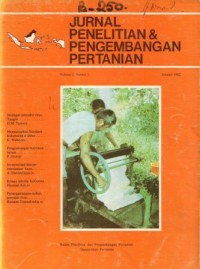 Jurnal penelitian & pengembangan pertanian vol.VII.No 3 Juli 1988