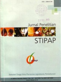 Jurnal Penelitian STIPAP Vol.2 No.1     Juni 2011