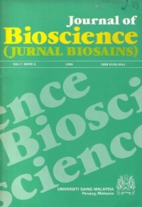 Journal of Bioscience    Vol.7 Issue 2        1996