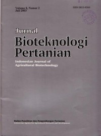 Jurnal Bioteknologi Pertanian Vol.2 No.1 Januari 1997