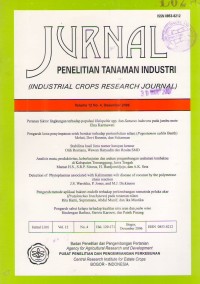 Jurnal Penelitian Tanaman Industri Vol.12 No.4 Desember 2006