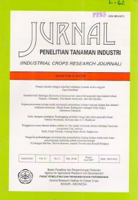 Jurnal Penelitian Tanaman Industri Vol.13 No.2 Juni 2007