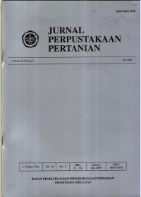 Jurnal Perpustakaan Pertanian Vol 22 No 2