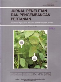 Jurnal Penelitian dan Pengembangan Pertanian Vol.25 No.1 2006