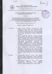 Keputusan Direktur Jenderal Perkebunan Nomor : 29/KPTS/KB.120/3/2017 tentang Pedoman peremajaan tanaman kelapa sawit pekebun, pengembangan sumber daya manusia dan bantuan sarana dan prasarana dalam kerangka pendanaan Badan Pengelola Dana Perkebunan Kelapa Sawit