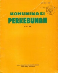 KOMUNIKASI PERKEBUNAN No.2  -  1988