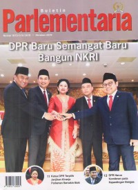 Buletin Parlementaria Nomor: 1073/I/X/2019 Oktober 2019