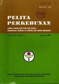 PELITA PERKEBUNAN   Volume  20  No. 2    Agustus    2004