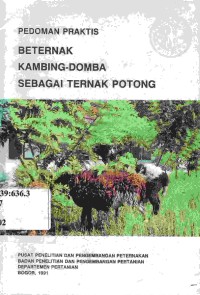 Pedoman praktis beternak kambing-domba sebagai ternak potong