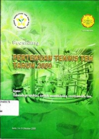 Prosiding Pertemuan Teh Tahun 2009