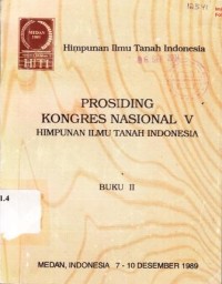 Prosiding Kongres Nasional V HITI