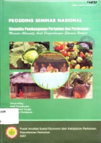 Prosiding Seminar Nasional (Dinamika Pembangunan Pertanian dan Perdesaan)