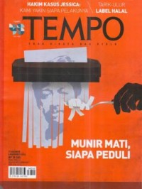 Tempo 31 Oktober - 6 November 2016