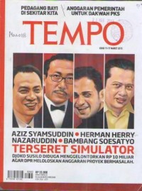 TEMPO EDISI 11-17 MARET 2013.