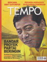 TEMPO EDISI 15-21 APRIL 2013