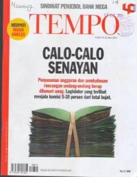 TEMPO EDISI 16-22 MEI 2011