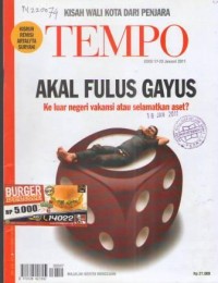 TEMPO EDISI 17-23 JANUARI 2011