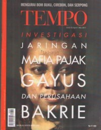 TEMPO EDISI 25 APRIL-1 MEI 2011