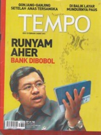 TEMPO EDISI 25 FEBRUARI - 3 MARET 2013.