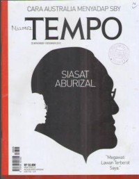 TEMPO EDISI 25 NOVEMBER - 1 DESEMBER 2013