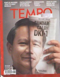 Tempo Edisi 26 Maret - 1 April 2012