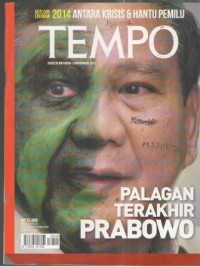 TEMPO EDISI 28 OKTOBER - 3 NOVEMBER 2013