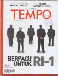 TEMPO EDISI 30 APRIL - 6 MEI 2012