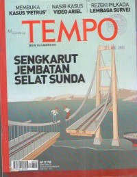 TEMPO EDISI 30 JULI - 5 AGUSTUS 2012