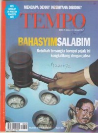 TEMPO EDISI 31 JANUARI - 6 FEBRUARI 2011