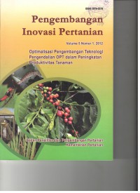 Pengembangan Inovasi Pertanian Volume 5 Nomor 1,  2012