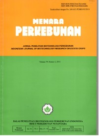 MANARA PERKEBUNAN Volume 79,No.2 Tahun 2011