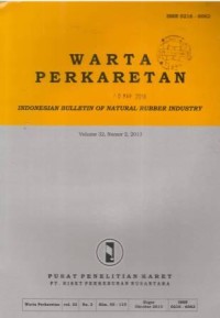 Warta Perkaretan Volume 32, Nomor 2, Tahun 2013