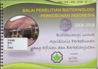 Balai Penelitian Bioteknologi Perkebunan Indonesia