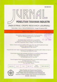 Jurnal Penelitian Tanaman Industri Vol.17 No.1 Maret 2011