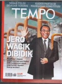 Tempo Edisi 4226 / 26 Agustus - 1 September 2013